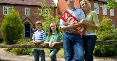 İngiltere ev satın alma ve satıldı tabelası