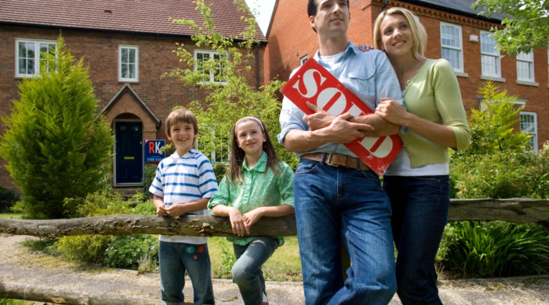 İngiltere ev satın alma ve satıldı tabelası